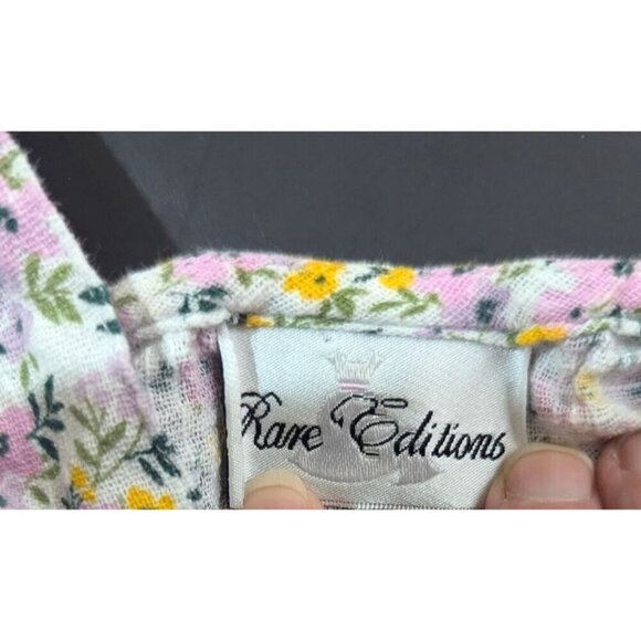 Rare Editions 2-Piece Floral Pajama Set -  Girls size 7 top and bottom - Picture 8 of 8